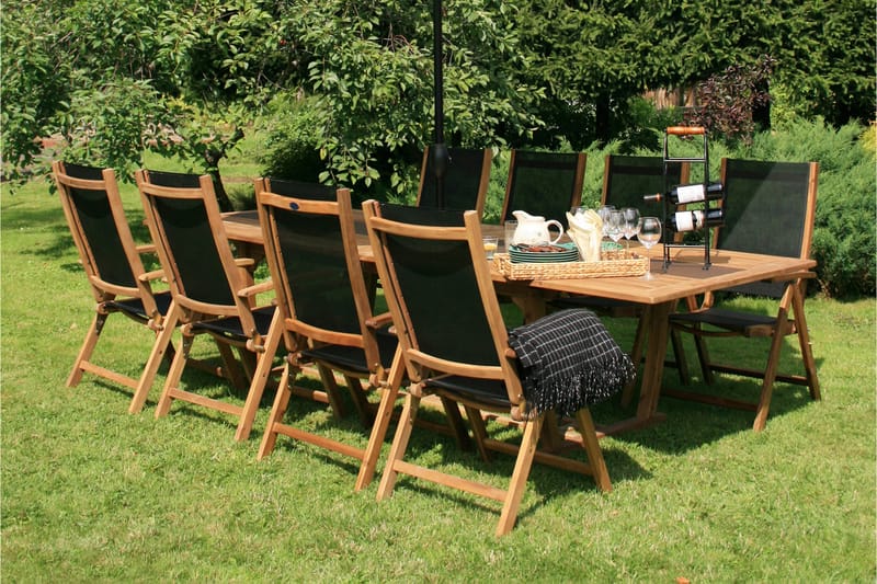 Möbelset FRAMTID bord och 6 stolar - Matgrupp utomhus