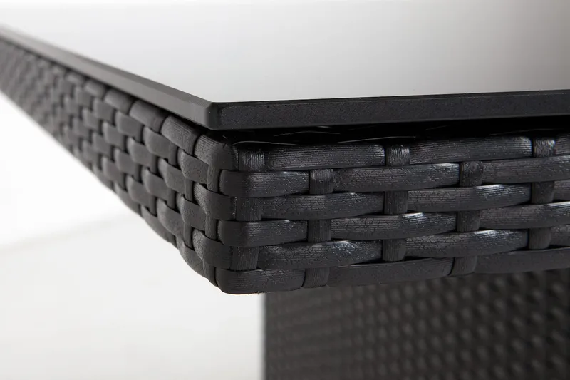 Majestic Matgrupp 210 + 6 Thor Fåtölj - Svart/Svart - Utemöbler & utemiljö - Utegrupp - Matgrupp utomhus