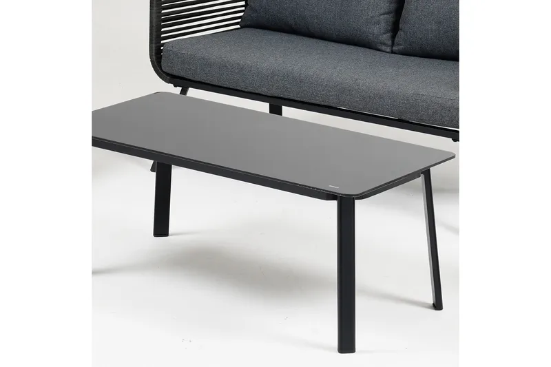 Malaga Soffgrup Svart - Utemöbler & utemiljö - Loungemöbler - Loungeset & loungegrupp