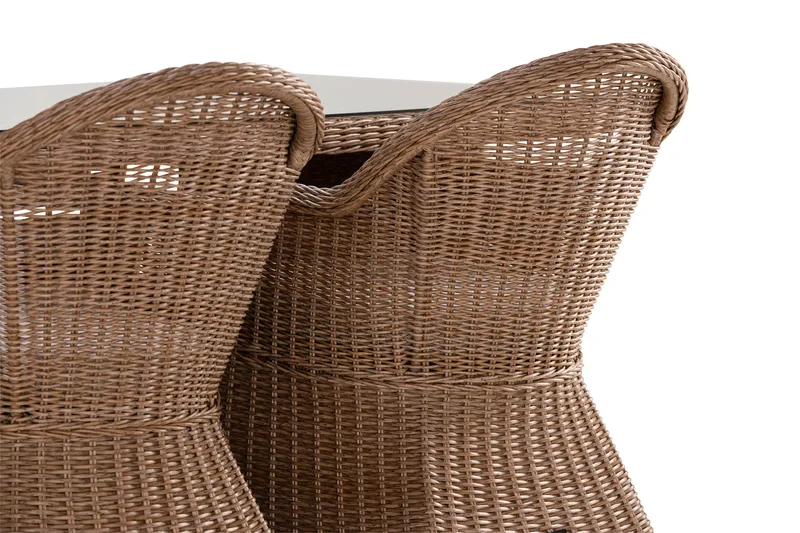 Marcus Matgrupp 200 + 4 Light Fåtöljer m Dyna - Natur - Utemöbler & utemiljö - Utegrupp - Matgrupp utomhus