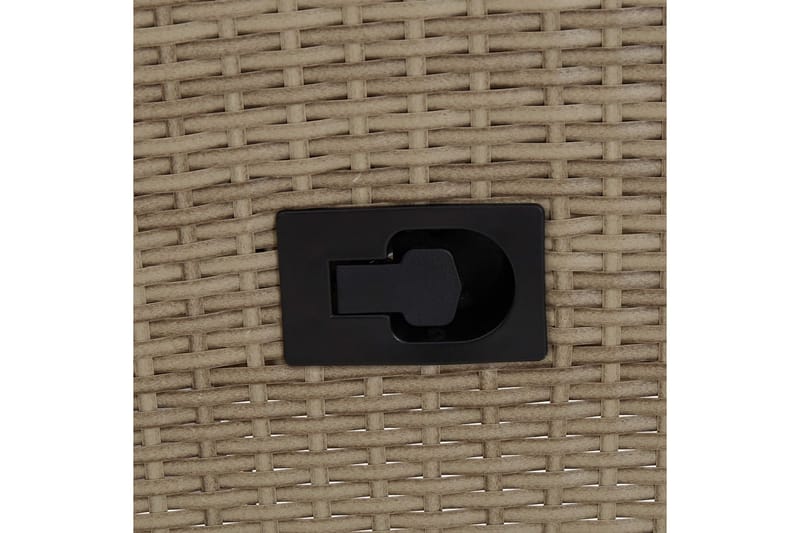 Matgrupp för trädgården 3 delar beige - Beige - Matgrupp utomhus