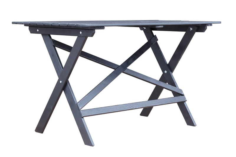 Matgrupp Utomhus Larios 76 cm + 2 Matstolar Utomhus + Bänk Utomhus - Svart - Utemöbler & utemiljö - Utegrupp - Matgrupp utomhus
