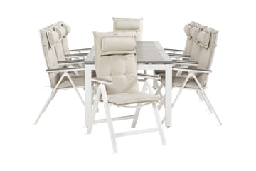 Matgrupp Utomhus Monaco 100x220-280 + 8 Monaco Light Stol m Dyna
