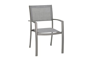 Matgrupp Utomhus Solana 160 cm + 4 Stolar - Grå - Utemöbler & utemiljö - Utegrupp - Matgrupp utomhus