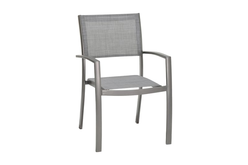 Matgrupp Utomhus Solana 160 cm + 4 Stolar - Grå - Utemöbler & utemiljö - Utegrupp - Matgrupp utomhus