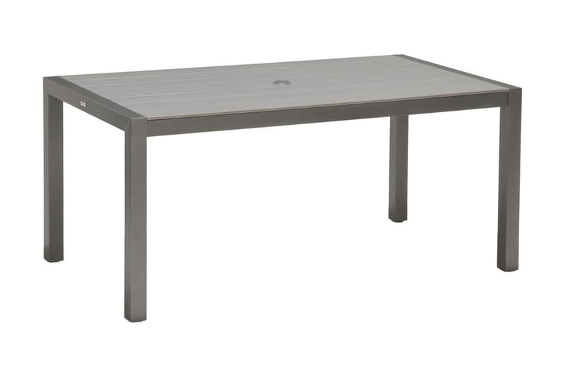 Matgrupp Utomhus Solana 160 cm + 6 Positionsstolar - Grå - Utemöbler & utemiljö - Utegrupp - Matgrupp utomhus