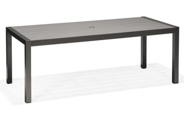 Matgrupp Utomhus Solana 201 cm + 6 Stolar - Grå - Utemöbler & utemiljö - Utegrupp - Matgrupp utomhus