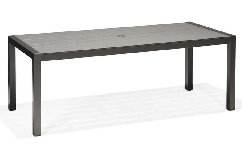 Matgrupp Utomhus Solana 201 cm + 6 Stolar - Grå - Utemöbler & utemiljö - Utegrupp - Matgrupp utomhus