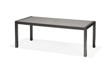 Matgrupp Utomhus Solana 201 cm + 6 Positionsstolar - Grå - Utemöbler & utemiljö - Utegrupp - Matgrupp utomhus