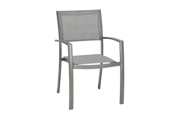 Matgrupp Utomhus Solana 88 cm + 4 Stolar - Grå - Utemöbler & utemiljö - Utegrupp - Matgrupp utomhus