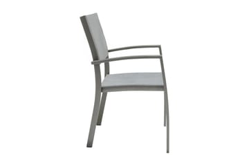 Matgrupp Utomhus Solana 88 cm + 4 Stolar - Grå - Utemöbler & utemiljö - Utegrupp - Matgrupp utomhus