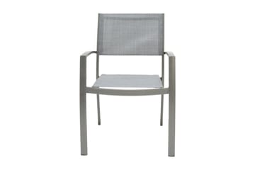 Matgrupp Utomhus Solana 88 cm + 4 Stolar - Grå - Utemöbler & utemiljö - Utegrupp - Matgrupp utomhus