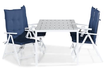 Matgrupp Utomhus Tunis 150x90 + 4 Maggie Positionsstol m Dyna