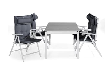 Matgrupp Utomhus Tunis 152-210x90 + 4 Maggie Positionsstol m Dyna