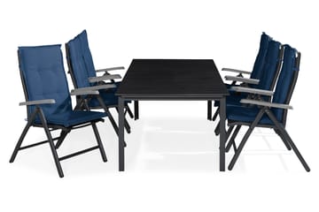Matgrupp Utomhus Tunis 205x90 + 6 Monaco Lyx Positionsstol m Dyna