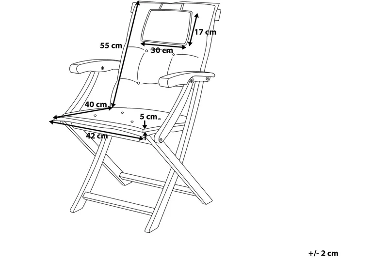 Maui Trädgårdsmöbelset Med Utebord+8 Utestolar - Trä/Natur - Utemöbler & utemiljö - Utegrupp - Matgrupp utomhus
