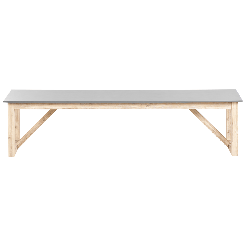 Matgrupp utomhus med Bänkar Notteri Betong - Grå/brun - Utemöbler & utemiljö - Utegrupp - Matgrupp utomhus