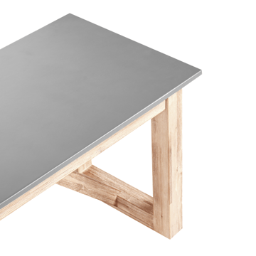 Matgrupp utomhus med Bänkar Notteri Betong - Grå/brun - Utemöbler & utemiljö - Utegrupp - Matgrupp utomhus