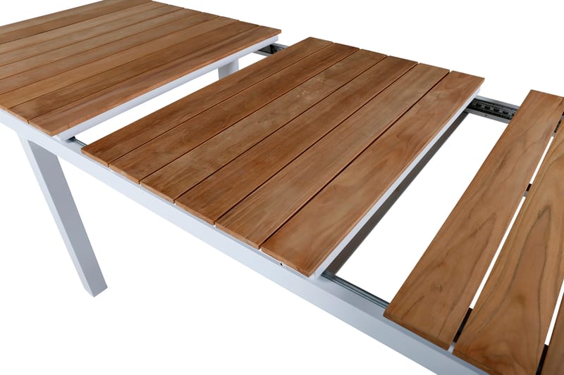 Mexico Förlängningsbar Matgrupp Utomhus 180cm + 8 Alina Stolar - Svart/Grå - Utemöbler & utemiljö - Utegrupp - Matgrupp utomhus