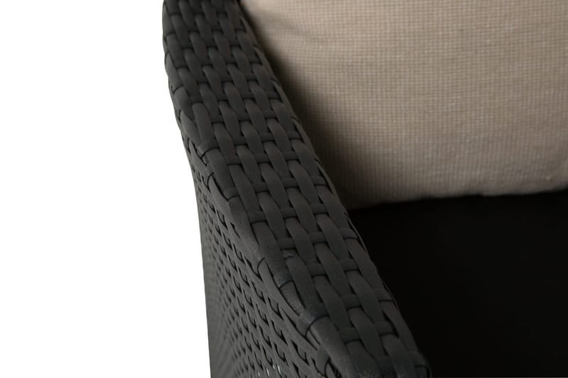 Monaco Matgrupp Utomhus 152-210 + 4 Thor Fåtölj - Svart/Svart - Utemöbler & utemiljö - Utegrupp - Matgrupp utomhus