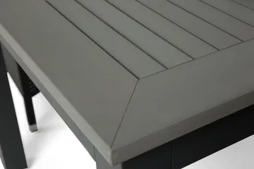 Monaco Matgrupp Utomhus 152-210 + 4 Thor Fåtölj - Svart/Svart - Utemöbler & utemiljö - Utegrupp - Matgrupp utomhus