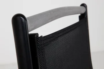 Monaco Matgrupp Utomhus 152-210 + 4 Positionsstol Lyx - Svart/Svart - Utemöbler & utemiljö - Utegrupp - Matgrupp utomhus