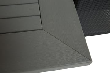 Monaco Matgrupp Utomhus 152-210 + 6 Thor Fåtölj - Svart/Svart - Utemöbler & utemiljö - Utegrupp - Matgrupp utomhus