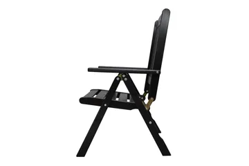 Oliver Matgrupp Utomhus 4 Utestolar - Grå/Svart - Utemöbler & utemiljö - Utegrupp - Matgrupp utomhus