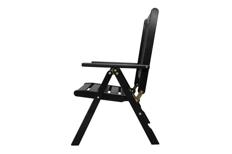 Oliver Matgrupp Utomhus 4 Utestolar - Grå/Svart - Utemöbler & utemiljö - Utegrupp - Matgrupp utomhus