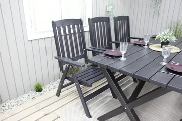 Oliver Matgrupp Utomhus 6 Utestolar - Brun - Utemöbler & utemiljö - Utegrupp - Matgrupp utomhus