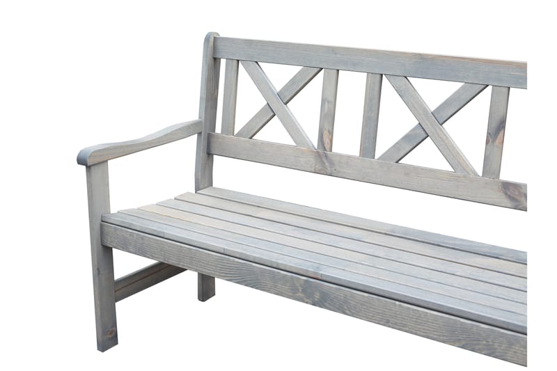 Olivo Matgrupp Utomhus + 2 Utestolar + Bänk Utomhus - Grå - Utemöbler & utemiljö - Utegrupp - Matgrupp utomhus