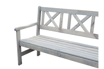 Olivo Matgrupp Utomhus + 2 Utestolar + Bänk Utomhus - Grå - Utemöbler & utemiljö - Utegrupp - Matgrupp utomhus