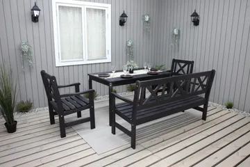 Olivo Matgrupp Utomhus - Kaffesvart - Utemöbler & utemiljö - Utegrupp - Matgrupp utomhus