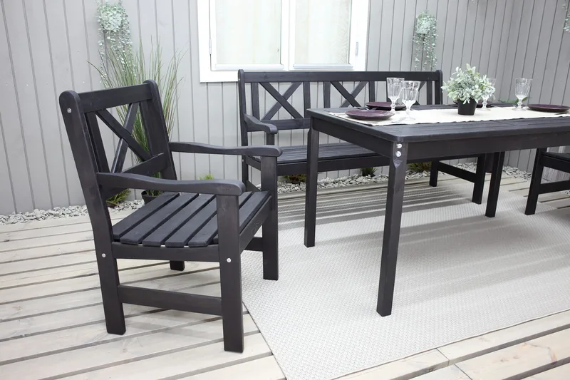 Olivo Matgrupp Utomhus - Kaffesvart - Utemöbler & utemiljö - Utegrupp - Matgrupp utomhus