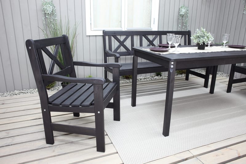 Olivo Matgrupp Utomhus - Kaffesvart - Utemöbler & utemiljö - Utegrupp - Matgrupp utomhus