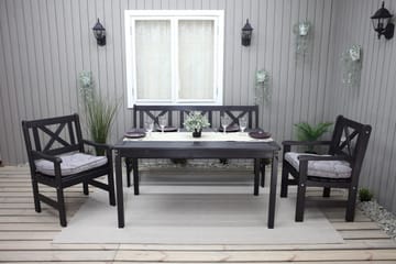 Olivo Matgrupp Utomhus - Kaffesvart - Utemöbler & utemiljö - Utegrupp - Matgrupp utomhus