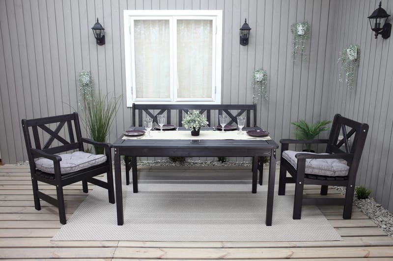 Olivo Matgrupp Utomhus - Kaffesvart - Utemöbler & utemiljö - Utegrupp - Matgrupp utomhus