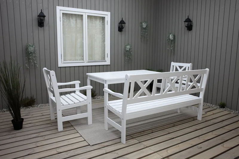 Olivo Matgrupp Utomhus - Vit - Utemöbler & utemiljö - Utegrupp - Matgrupp utomhus