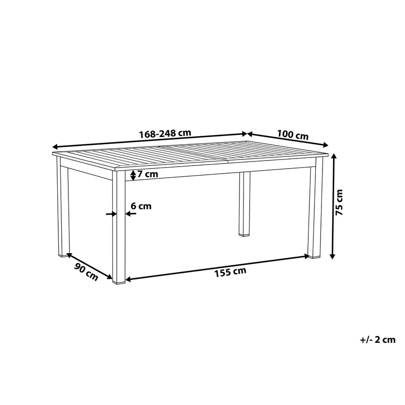 Pancole Trädgårdsmöbelset Med Utebord+8 Utestolar - Grå - Utemöbler & utemiljö - Utegrupp - Matgrupp utomhus