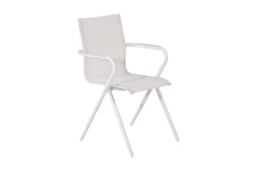 Parma Matgrupp Rund Ø90cm + 2 Alina Matstolar Svart - Svart - Utemöbler & utemiljö - Utegrupp - Matgrupp utomhus