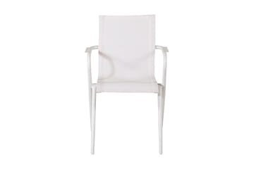 Parma Matgrupp Rund Ø90cm + 2 Alina Matstolar Svart - Svart - Utemöbler & utemiljö - Utegrupp - Matgrupp utomhus