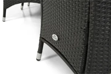 Portland Matgrupp Utomhus 152-210x90 + 6 Jenny Fåtölj Ställbar - Svart - Utemöbler & utemiljö - Utegrupp - Matgrupp utomhus