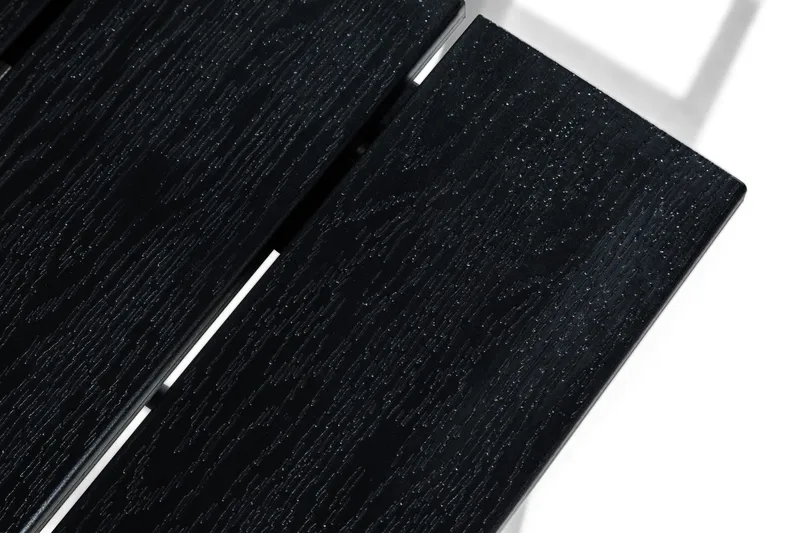 Portland Matgrupp Utomhus 160-220x90 + 4 Maggie Positionsstol - Svart - Utemöbler & utemiljö - Utegrupp - Matgrupp utomhus