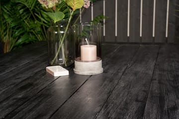 Rives Matgrupp Utomhus 200cm + 6 Break Positionsstolar - Svart/Grå - Utemöbler & utemiljö - Utegrupp - Matgrupp utomhus