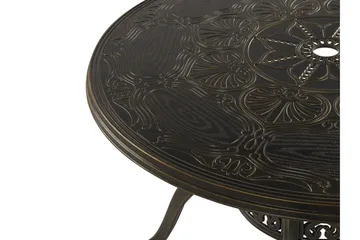 Scario Matgrupp Utomhus 100 cm + 4 Utestolar - Brun - Utemöbler & utemiljö - Utegrupp - Matgrupp utomhus