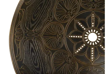 Scario Matgrupp Utomhus 100 cm + 4 Utestolar - Brun - Utemöbler & utemiljö - Utegrupp - Matgrupp utomhus