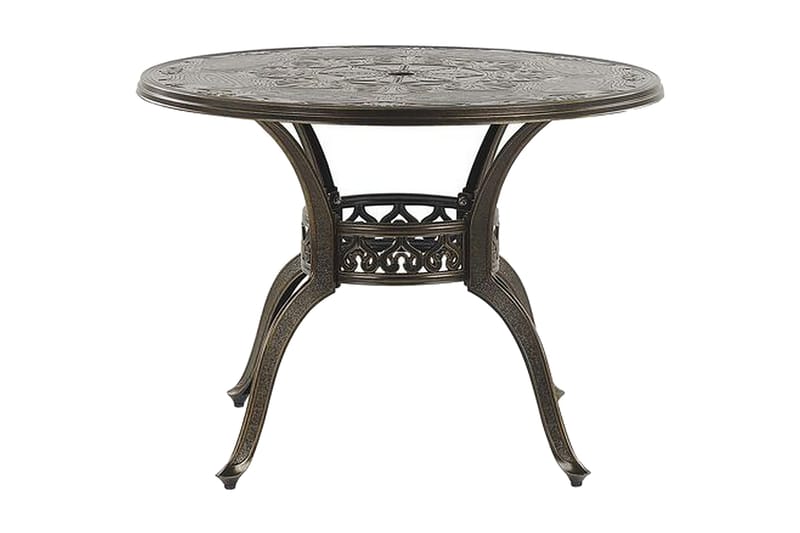 Scario Matgrupp Utomhus 100 cm + 4 Utestolar - Brun - Utemöbler & utemiljö - Utegrupp - Matgrupp utomhus