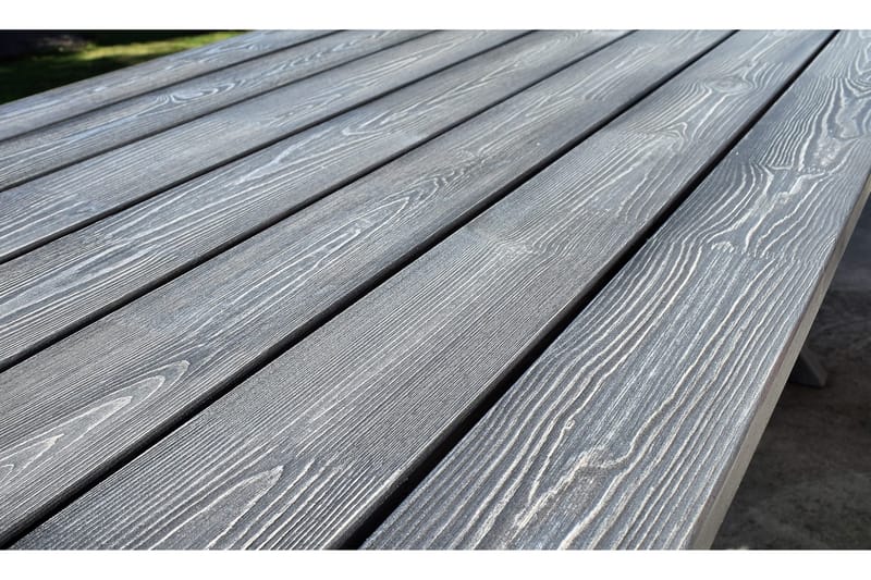 Scottsdale Matgrupp Utomhus 150 cm + 2 Solanum Utestolar - Grå - Utemöbler & utemiljö - Utegrupp - Matgrupp utomhus