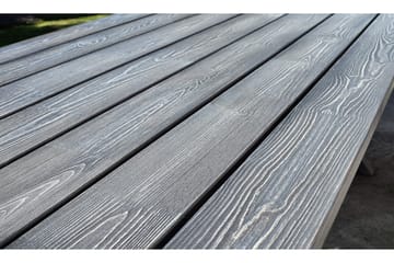 Scottsdale Matgrupp Utomhus 150 cm + 4 Solanum Utestolar - Grå - Utemöbler & utemiljö - Utegrupp - Matgrupp utomhus