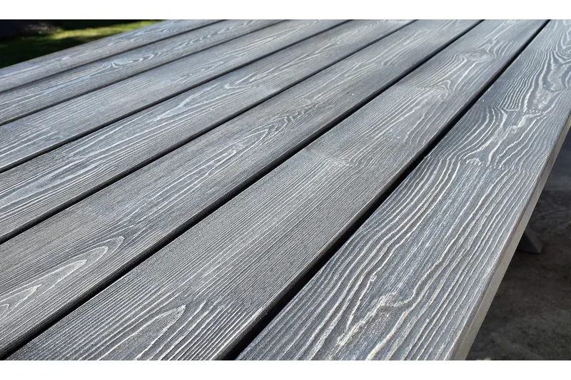 Scottsdale Matgrupp Utomhus 190 cm + 6 Solanum Utestolar - Grå - Utemöbler & utemiljö - Utegrupp - Matgrupp utomhus